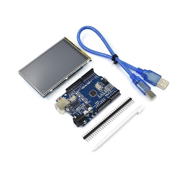 Lcd Module 3.5 Inch Tft Lcd Screen 3.5 "+ Uno R3 Rev3 Mega328P Board For Arduino