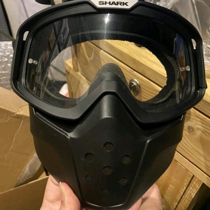 GOGGLE MASK HELM SHARK RAW STREET DRAK FULLSET