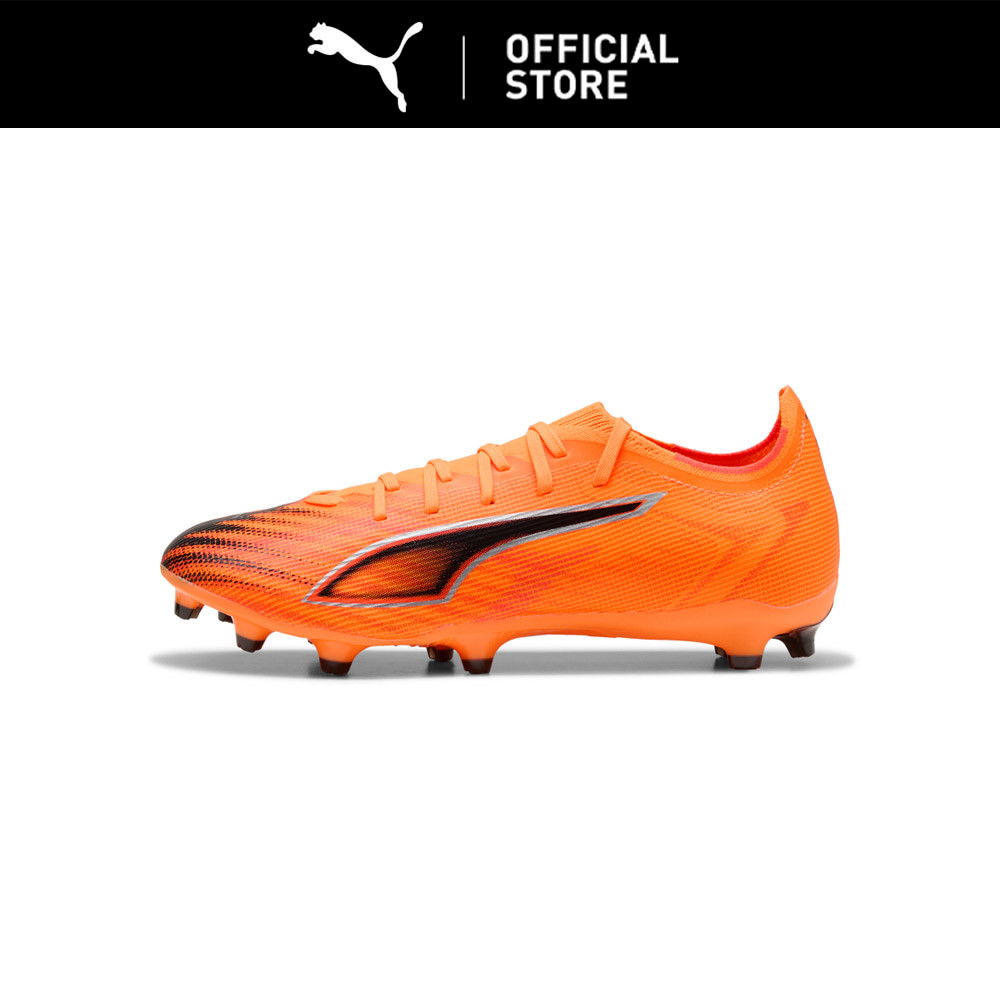 PUMA Sepatu Sepak Bola ULTRA 6 MATCH FG/AG Unisex Fire-Black-Red