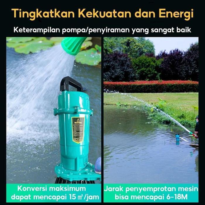 REAIM Pompa Celup Air Stainless Steel pompa submersible Mesin Pompa Air pompa air celup Submersible