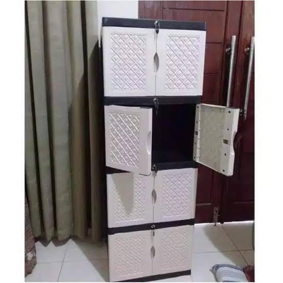 IFY (IMPORT) LEMARI PLASTIK AQUOSE MINI 4 SUSUN TERMURAH TERLARIS