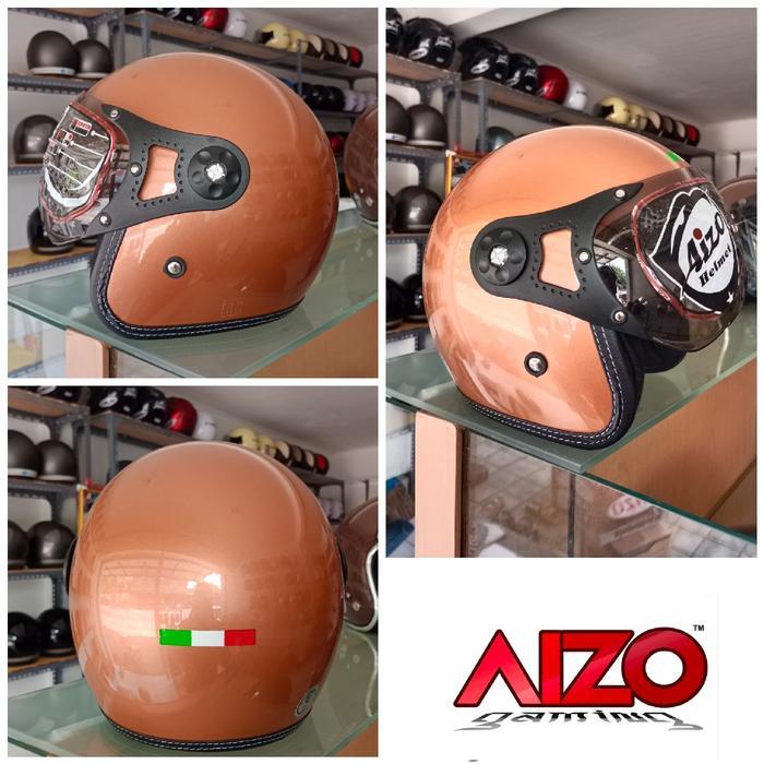 Helm bogo pilot original merk aizo