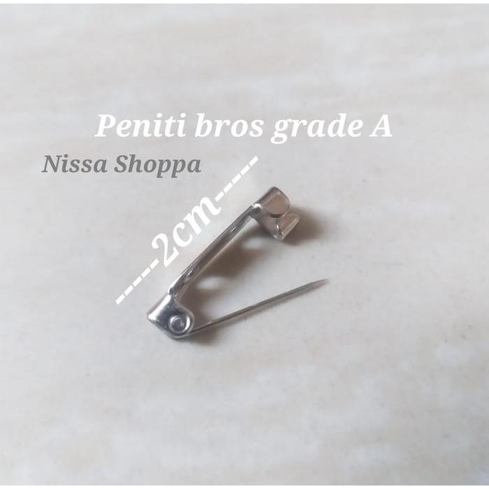 Jaminkwalitasnya- Peniti Bross / Peniti Hijab / Peniti Besi / Kualitas Grade A Ukuran Lengkap