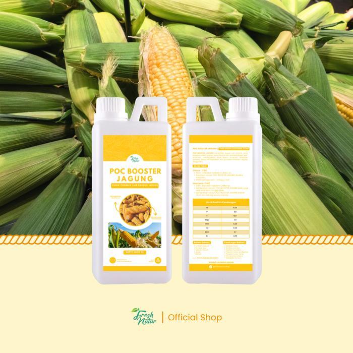 Mrono_Mrene [] Poc Booster Jagung 1 Liter - Pupuk Organik Cair Dan Zpt Khusus Tanaman Jagung -