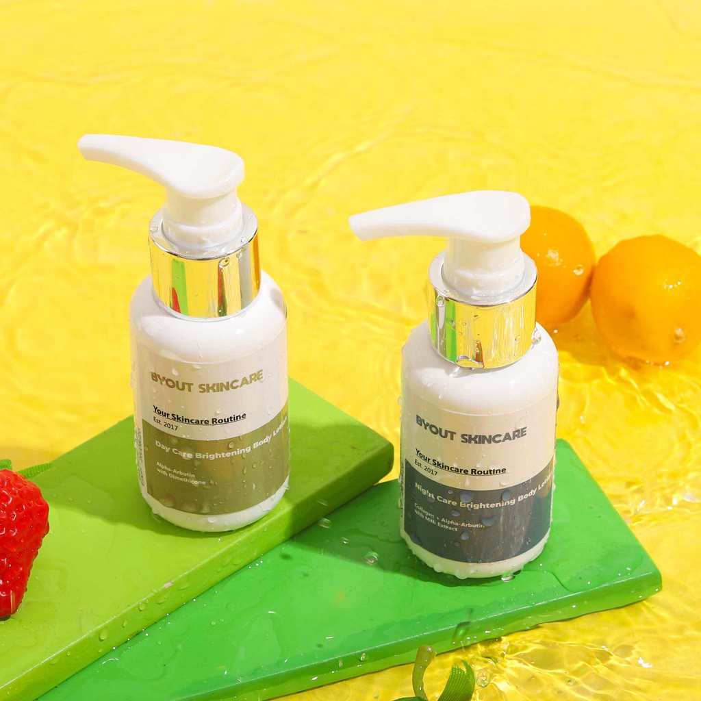 Day and night care body lotion memutihkan whitening glowing bpom krim farma dokter farmasi korea