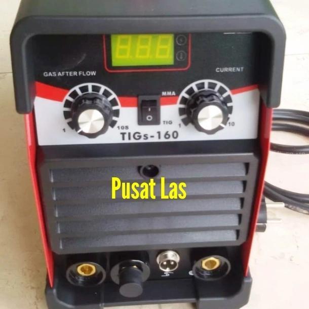 Mesin Las Inverter Tig160 Tig160A Travolas Argon Tig 160 A 160A Redbo