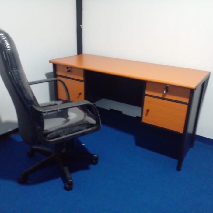 Meja Kantor 1Biro Meja Kantor Meja Tulis 140 Cm Meja Kerja Besar
