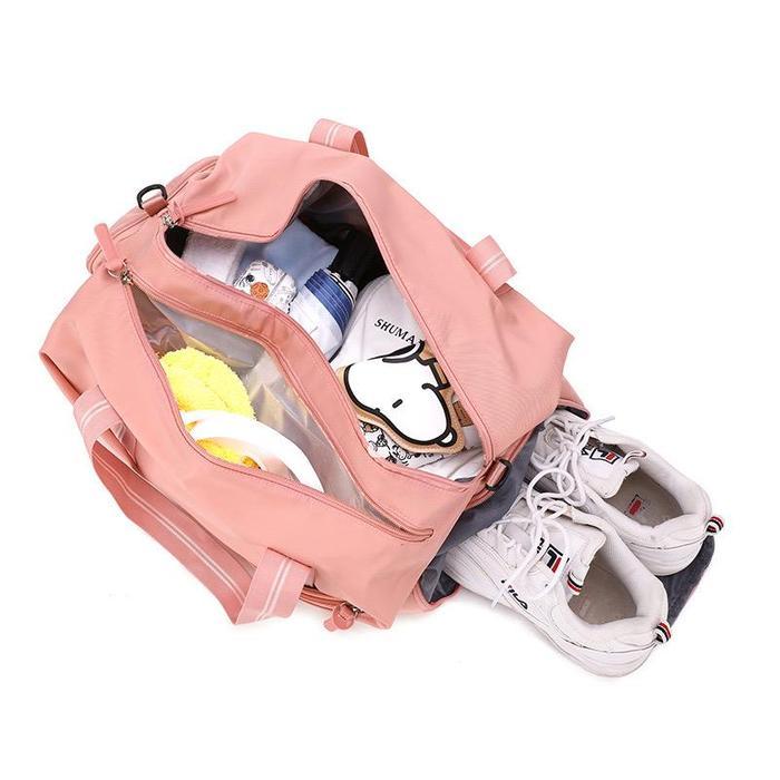 TAS GYM WANITA WATERPROOF TAS OLAHRAGA IMPORT TAS TRAVEL BAG