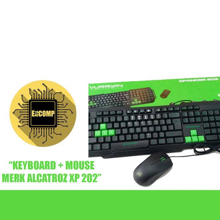 KEYBOARD & MOUSE ALCATROZ XPANDER 202