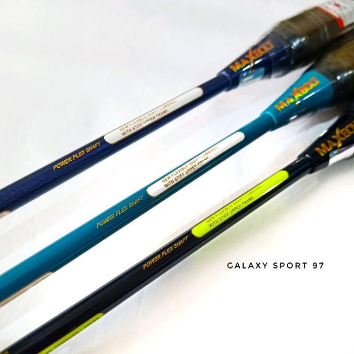 RAKET BADMINTON MAXBOLT THUNDERBOLT 35 LBS BULUTANGKIS