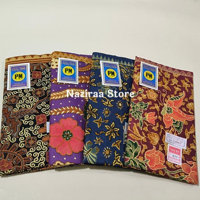 SIAPKIRIM Kain Batik PM Pulau Mas Kain Panjang Melahirkan Persalinan Kain Jarik Batik Cap Cent Katun