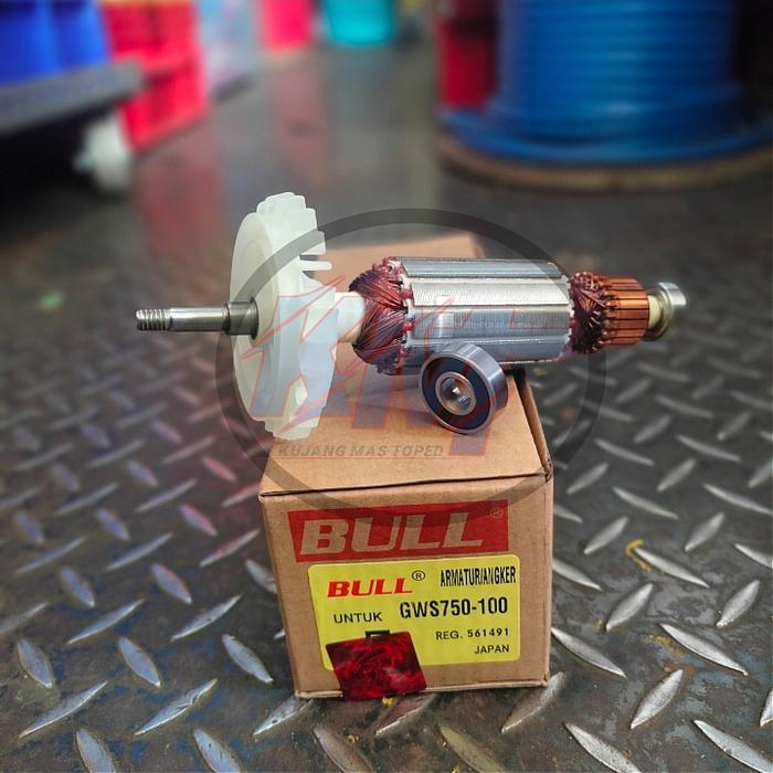 Terbagus Armature / Angker Gws 750-100 Bosch For Mesin Gerinda 4" Gws 750-100 Terlariss 