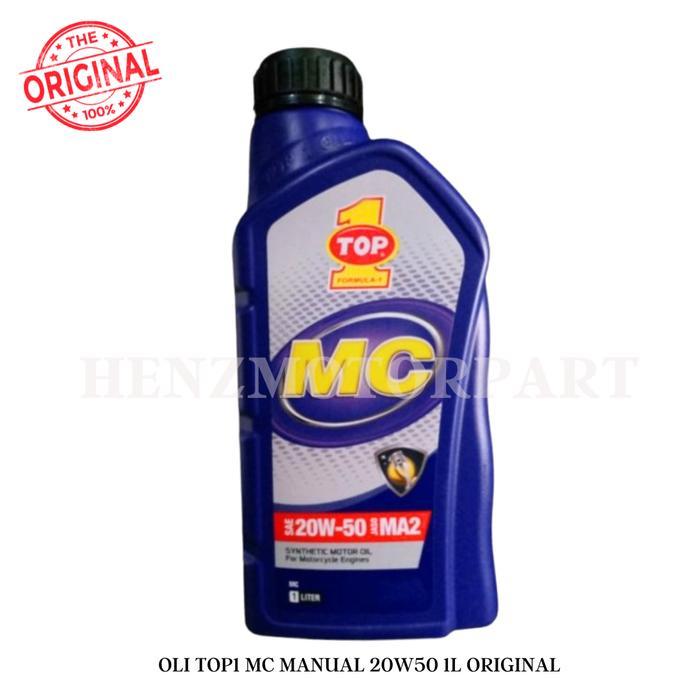 Oli Top 1 MC Manual 1L Oli Motor Original