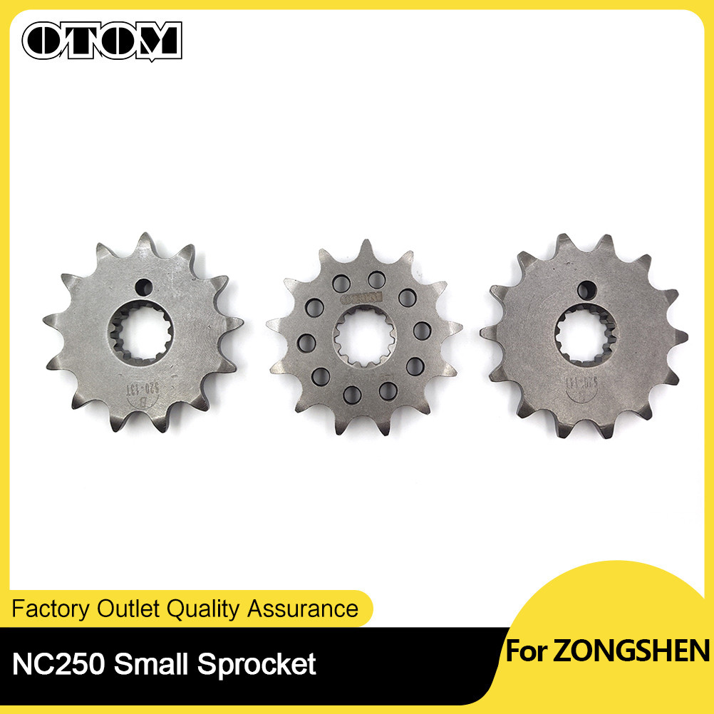 OTOM Motorcycle Front Sprocket 13/14 Teeth Pinion For ZONGSHEN NC250