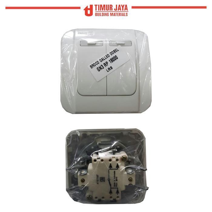 whss- Saklar Broco Galleo 2 Gang