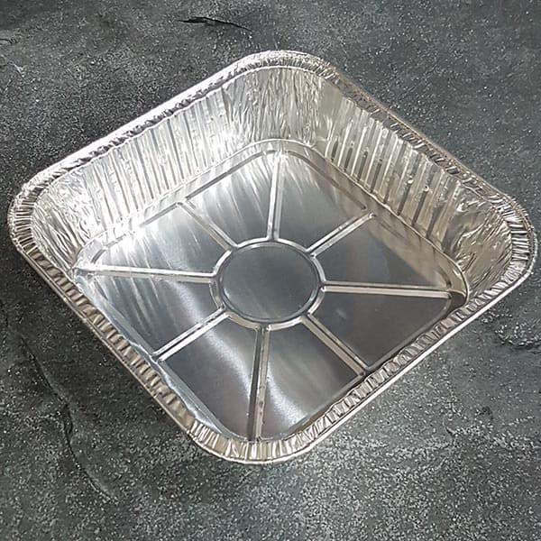 Tray Ox1400 / K1452 Isi 10 Pc Cetakan Kue Aluminium Foil Kotak 20 X 20 Original