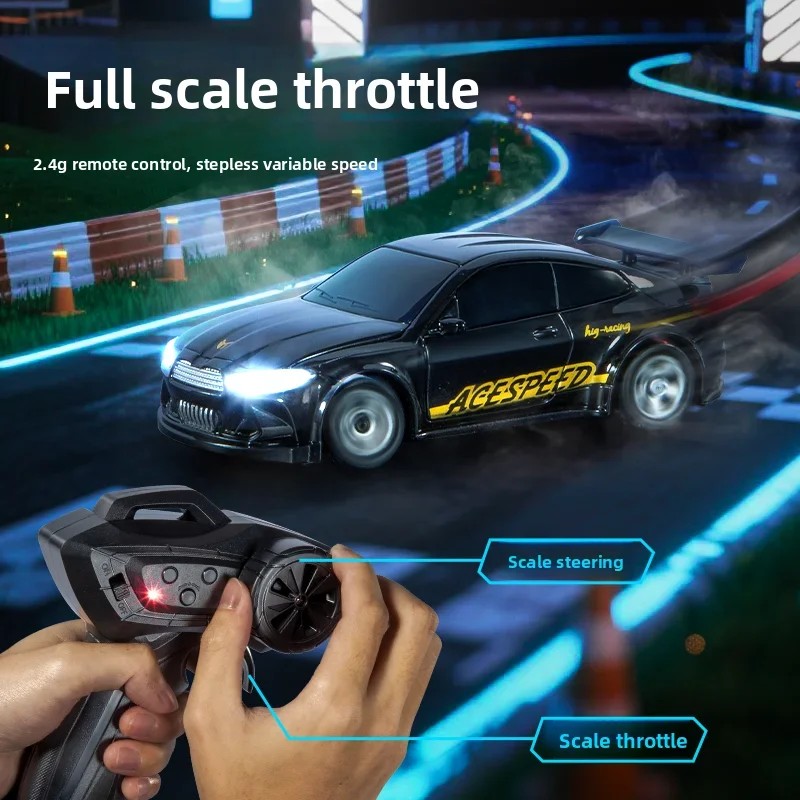 1/64 RC Car Desktop Remote Control Car Toy Stunt Remote Control Drift Car Rc Mini Racing 2.4g