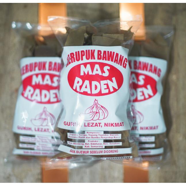 New KERUPUK BAWANG MAS RADEN 250gram