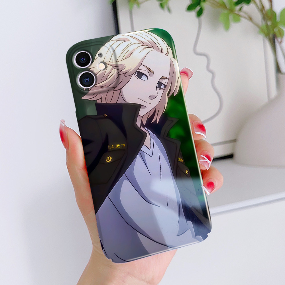 Hard case Akrilik Feilin Kompatibel Untuk iPhone 11 12 13 Mini 14 Plus Pro Max aesthetics ponsel cas