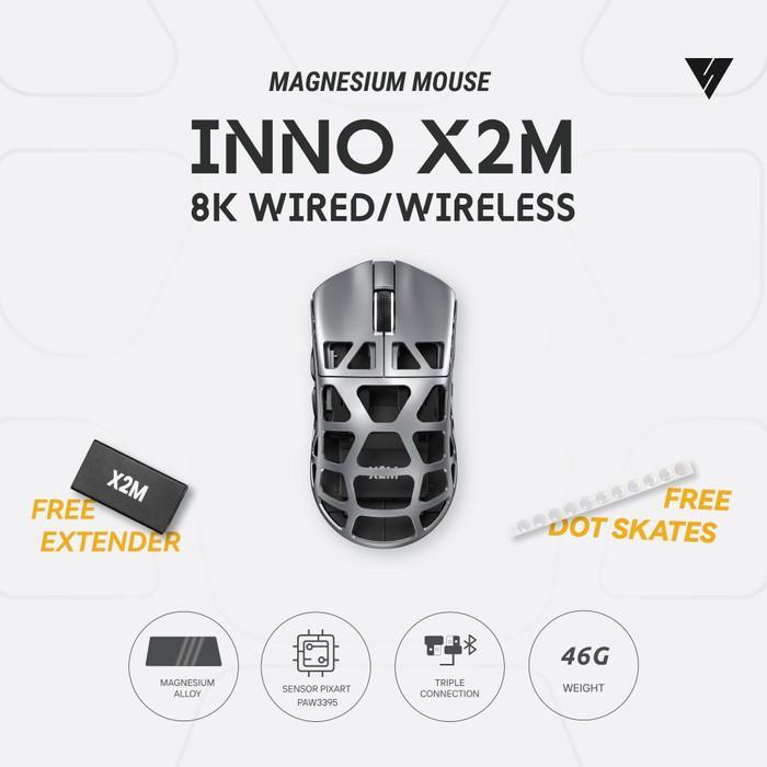 Produk Hits Vortexseries Inno X2M Vortex Inno X2M Inno X2 M Ultra Lightweight Wireless Gaming