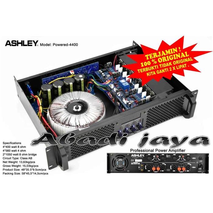 Special Price Power Ashley Powered4400 Original 4 Channel Ashley Powered 4400