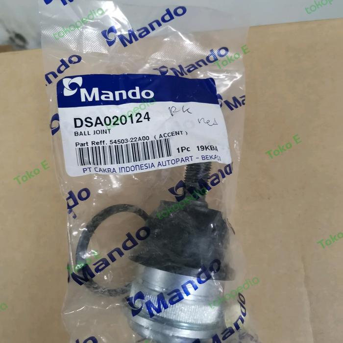 Jual Balljoint Hyundai Accent Verna Getz Avega Kode 189