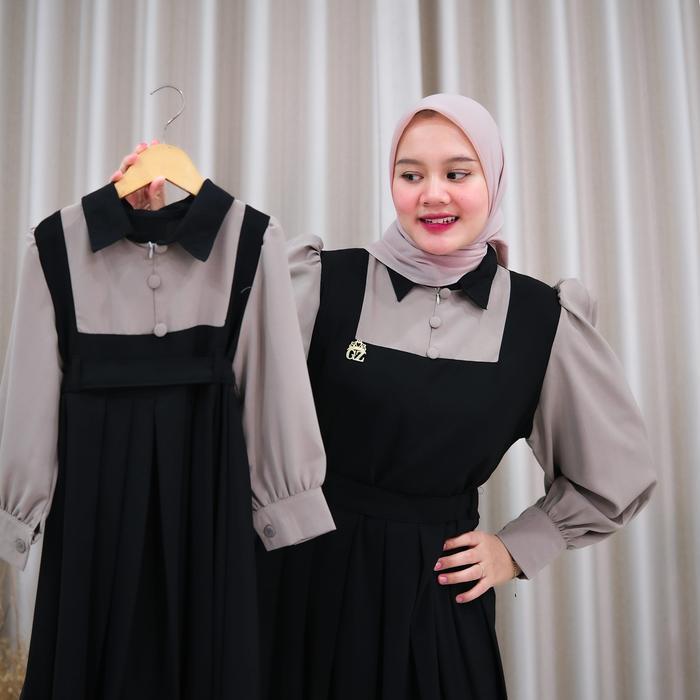 Gwenza - Delina Dress Couple - Muslim Wanita