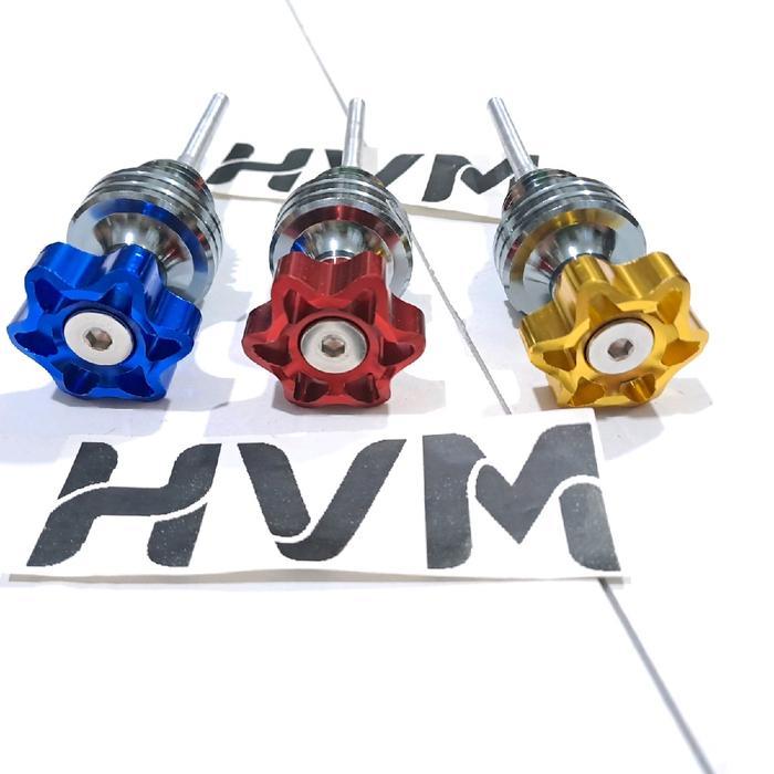 TUTUP OLI MESIN MODEL FLOWER MOTOR MIO BEAT VARIO 150 125 VARIO 160 VIXION CB SCOOPY SUPRA KHARISMA