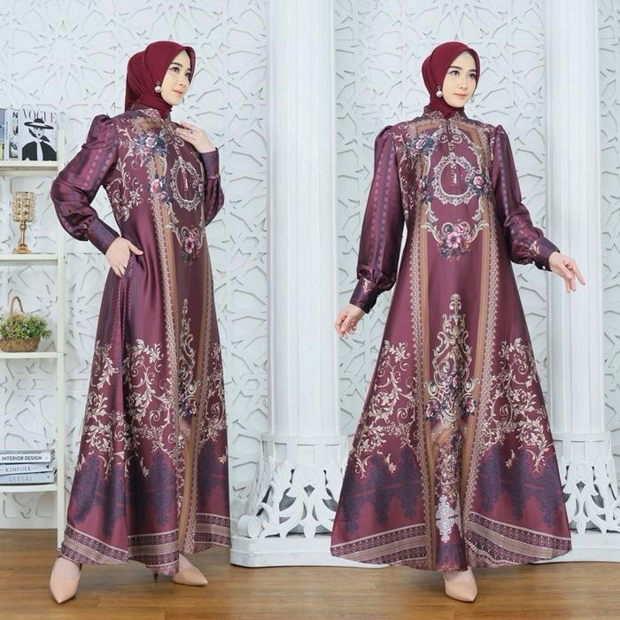 GAMIS AURELIA DRESS TERBARU GAMIS ARABIAN SILK