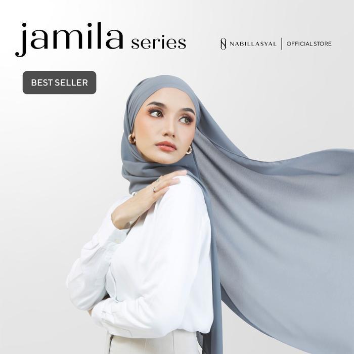 n6ck- Nabillasyal Hijab Pashmina Melayu Pashmina Semi-Instant Jamila Series