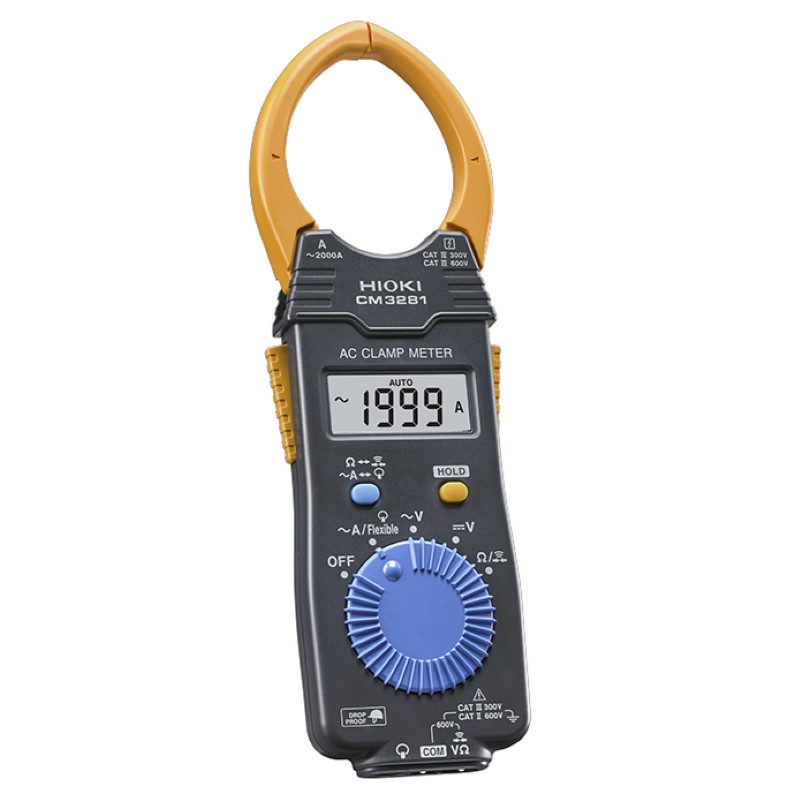 Hioki CM3281 Digital Clamp Meter AC/DC True-RMS Multimeter Anto-Ranging Tester Current Clamp Digital
