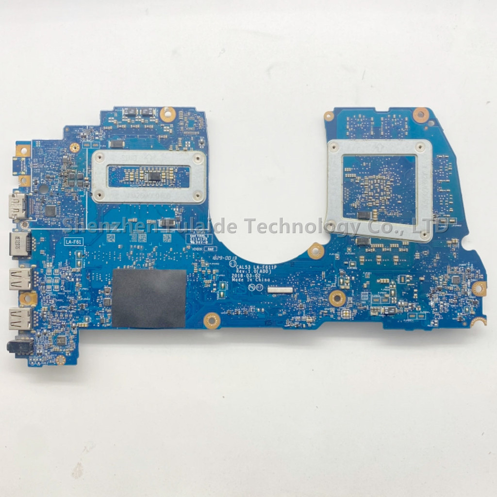 CAL53 LA-F611P For dell Inspiron G3 3579 3779 Laptop Motherboard i5-8300H i7-8750H CPU GTX1050/1050T