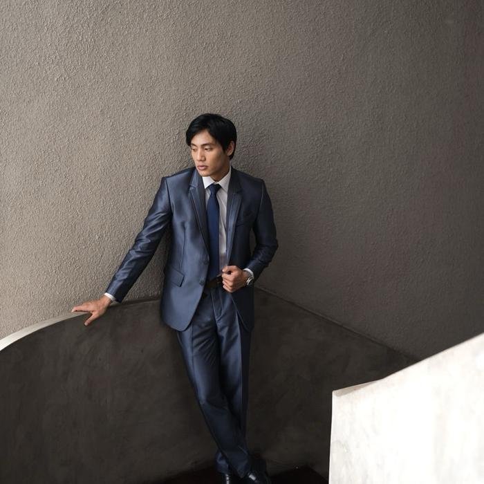 Atasan Jas Pengantin Pria Semi Wool Glossy Jas Wedding Jas Nikah (Only Jas) - Yung