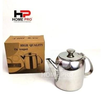 Teko Gagang Kecil Stainless Awet Tebal Murah Kuat Tahan Panas Premium Steel Home Pro Homepro 600ML T