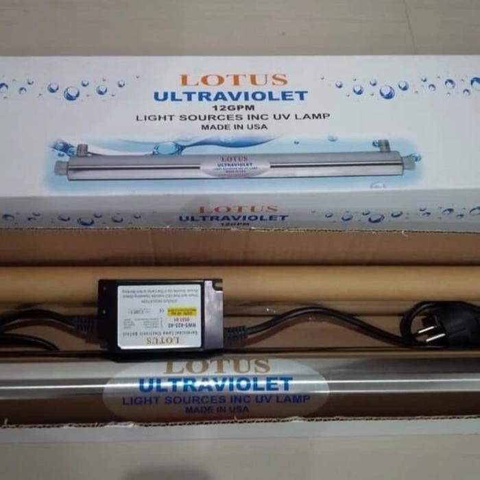 Lampu UV Lotus Ultraviolet 12Gpm Import