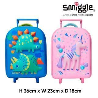 Smiggle Trolley Tk Glide Dino - Unicorn/Tas Koper Anak/Kado/Ready