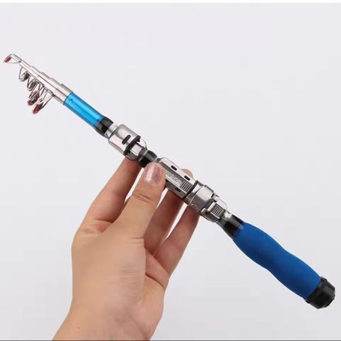 Joran Pancing Mini Teleskopik Antena Portable Rod Spinning Telescopic