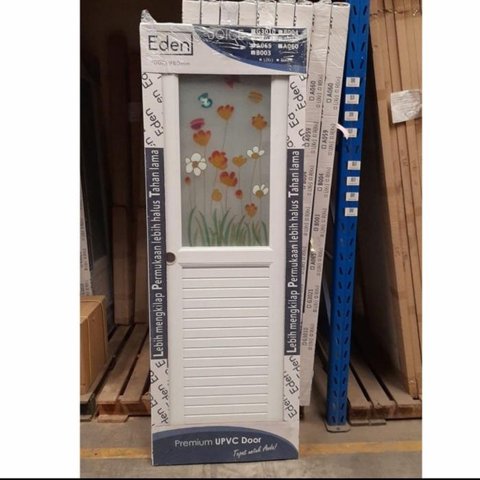 PINTU KAMAR MANDI UPVC EDEN JOICE TIPE B0003