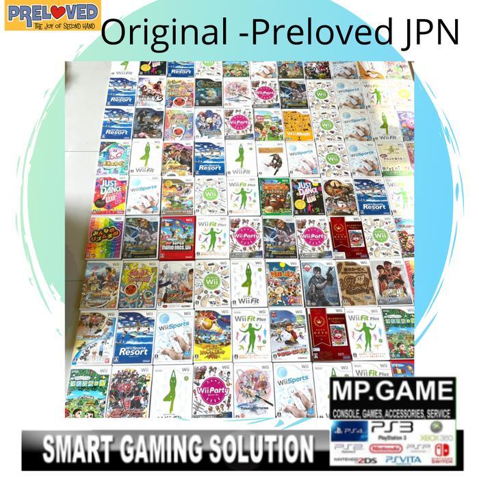 Original Preloved Jepang- Kaset/CD Nintendo Wii