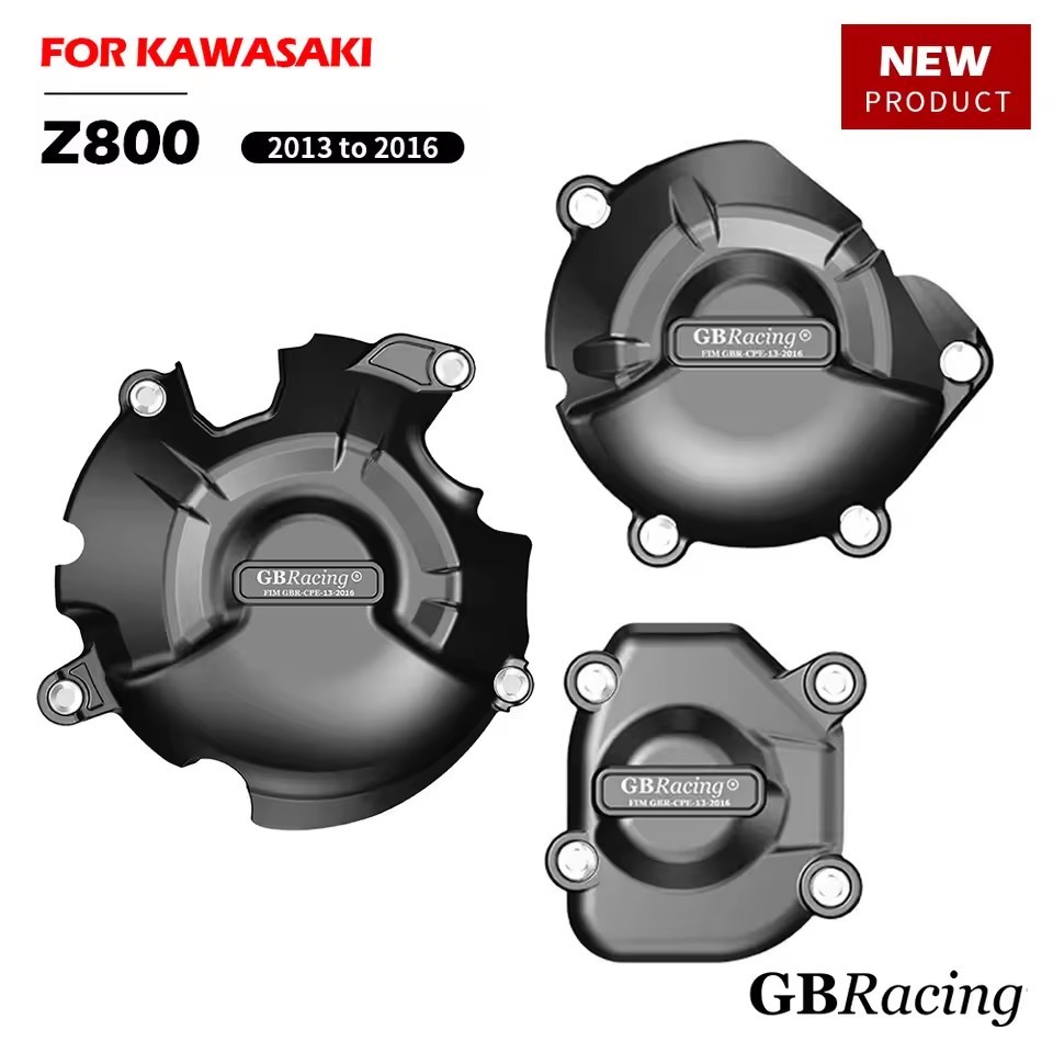 GBRacing Z800 2013-2016 Motorcycle Engine Protect Cover For KAWASAKI Z 800 body & Frames Clutch