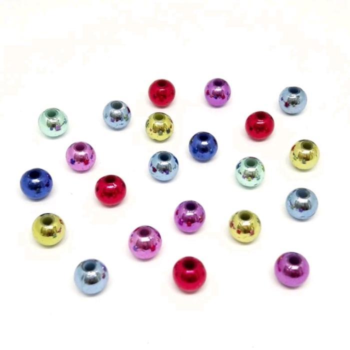 PAYET MOTE MUTIARA JEPANG WARNA METALIK UKURAN 3MM 4MM DAN 6MM LINK 3