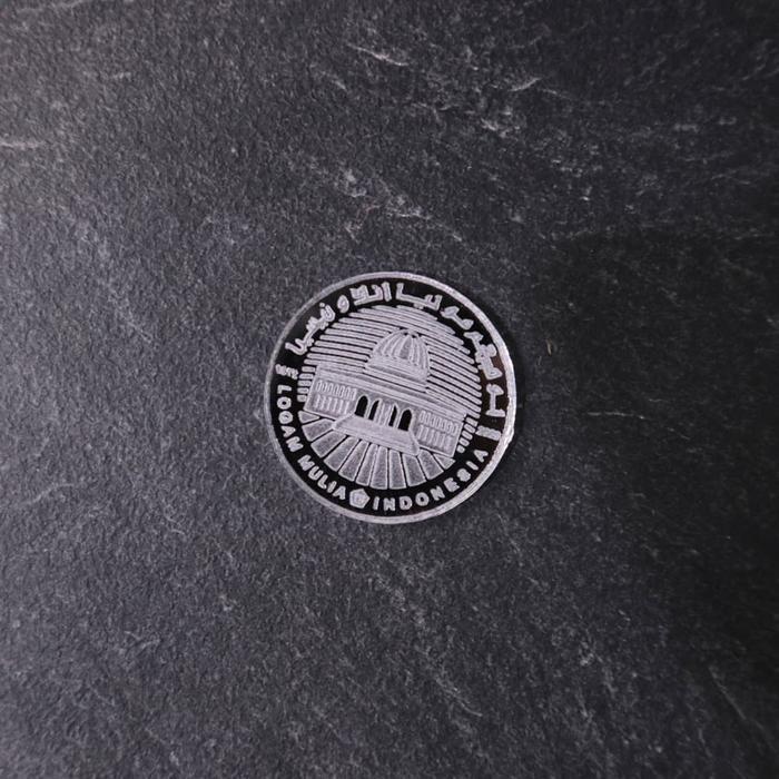 j6p4- Replika Dinar Dirham Dekorasi Mahar Mirror Akrilik