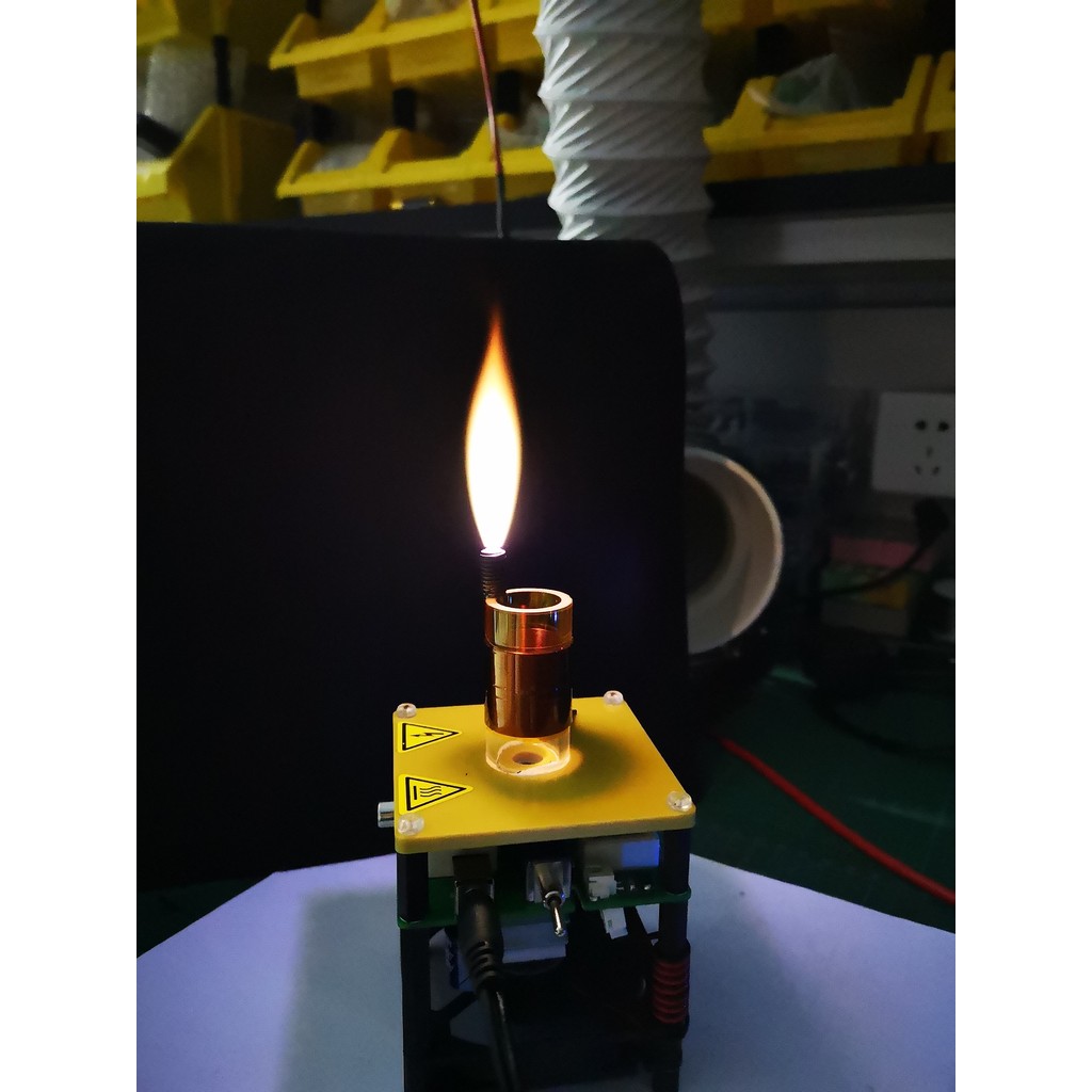 Tesla Coil Electronic Candle Plasma Candle HFSSTC UHF Plasma Technology Teaching AIDS
