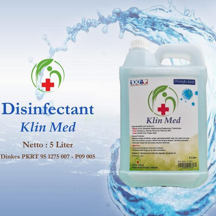 IFY (IMPORT) KLIN MED DESINFEKTAN ( 5 LITER ) TERMURAH TERLARIS