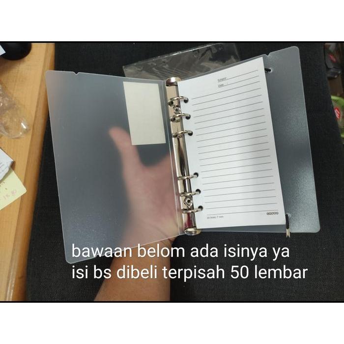 sc8h- Binder 6 Ring Wengu A6 B306 Karet