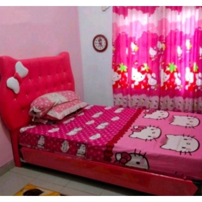 Divan Series Hello Kitty Bed Tanpa Kasur