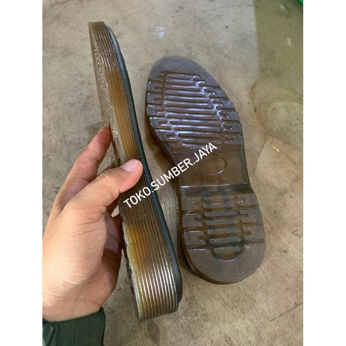 TERBARU SOLE DOCMART TRANSPARANT SIZE 39-43 SEPATU BOOT, COCOK UNTUK SEPATU DOCMART (DR. MARTENS) -