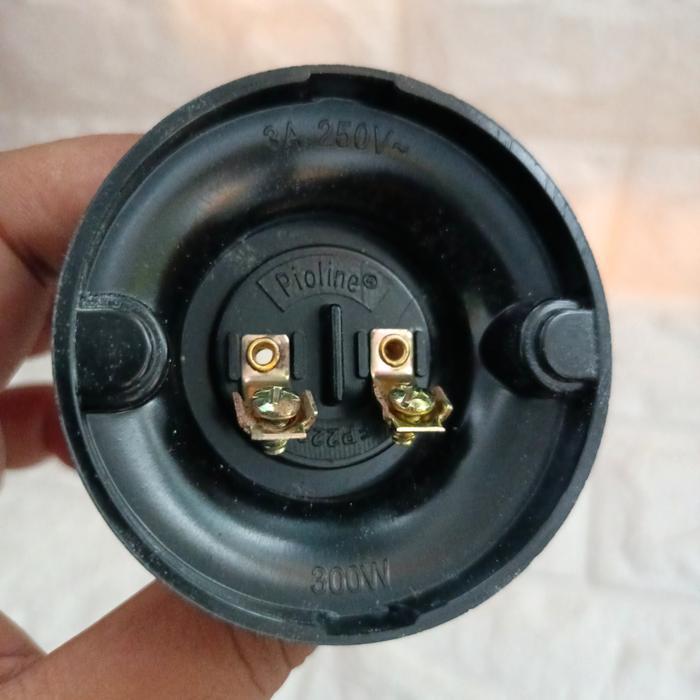 FITTING LAMPU MODEL BROCO FITING LAMPU PLASTIK PUTIH HITAM MURAH
