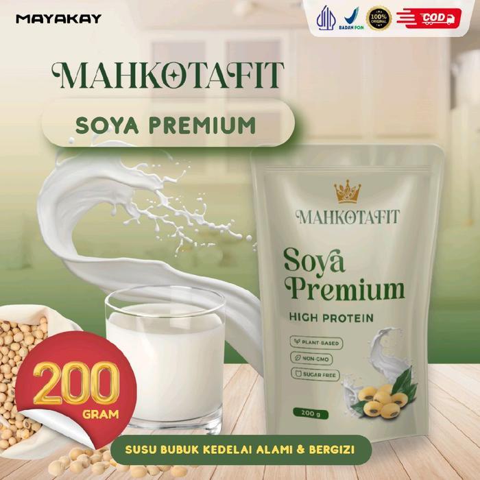 New Susu kedelai Protein Bubuk MAHKOTA FIT