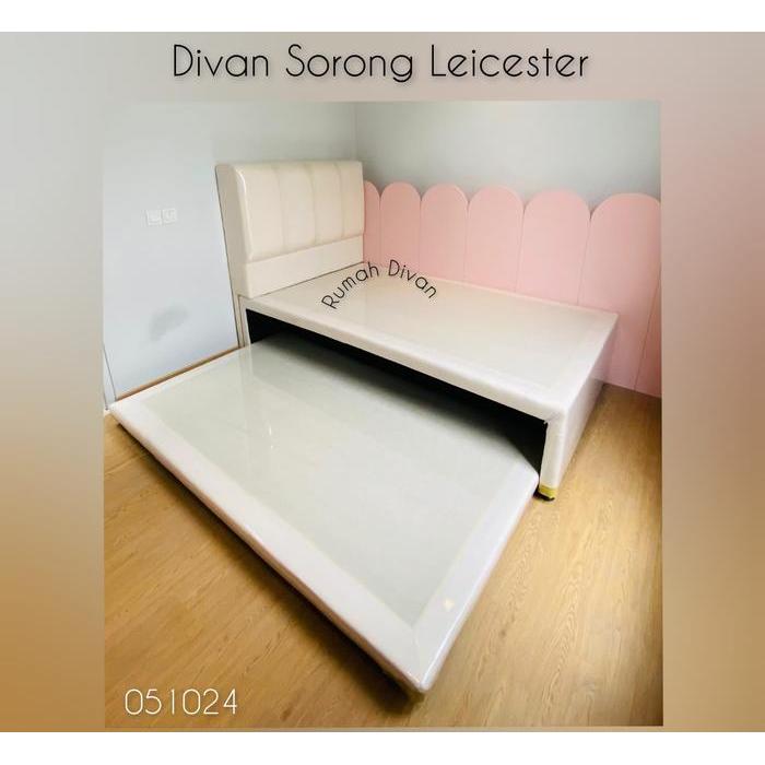 Divan Dipan Tempat Tidur Sorong Uk.160*216 Sorong 120*200